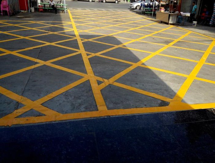 停车场划线 学校道路划线)产品图片高清大图,本图片由深圳捷畅交通